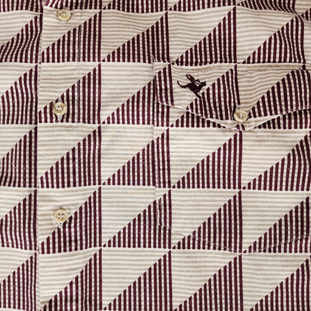 Lost Roo by Roper Triangle Pattern Western Shirt (XL) - Picture 5 of 9